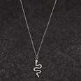 fashion snakeshaped pendant retro simple copper necklacepicture7